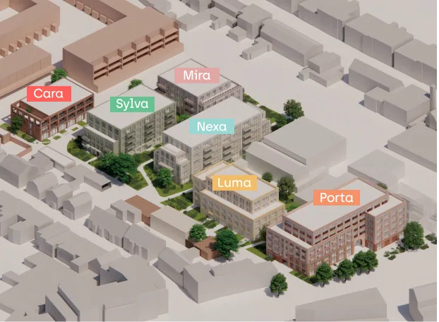 Geuzenpark aerial schematic